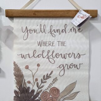 Where the Wildflowers Grow Wall Hanging